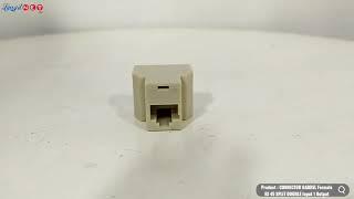 CONNECTOR Barrel Female RJ 45 SPLIT Double Input 1 Output - (92209)