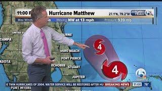 Hurricane Matthew 11 p.m. update