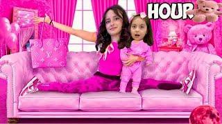 ZEYNEP HİRANUR HER ŞEY PEMBE MAVİ MOR OLSUN !! 24 SAAT