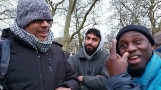 Y.ou Muslims Don't Understand The Bible! Mohammed Lamin and Visitor Speakers Corner
