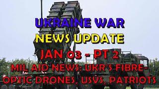 Ukraine War Update NEWS (20250103b): Military Aid News