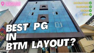 Affordable Men's PG in BTM Layout, Bangalore | Clean Rooms, Laundry & Parking | ₹7,000