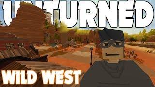 WILD WEST DEATHMATCH MAP! Unturned Map Showcase!