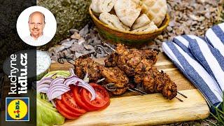 Kuřecí souvlaki - Roman Paulus - RECEPTY K. LIDLU
