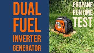 Dual Fuel Inverter Generator Duration Load Test - Genmax 3500 (GM3500iAED)