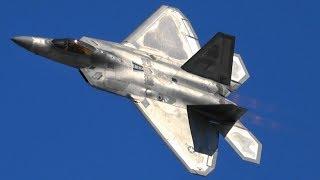 F-22 Raptor Demo Team NAS JAX Air Show 2017 Stunning maneuverability