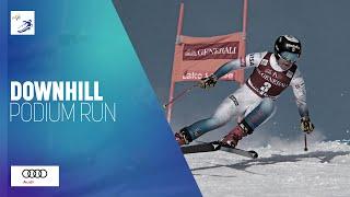 Breezy Johnson (USA) | 2nd place | Women's Downhill | Lake Louise | FIS Alpine