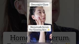 Homemade Serum For Glowing Skin  #shorts #skincare #glowingskin #youtubeshorts #serum Anamika Barai