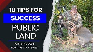 Public Land Whitetail hunting | 10 Steps to Success