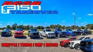 F150 RCSB TAKEOVER! Eight boosted F150s hitting the Tennessee streets!