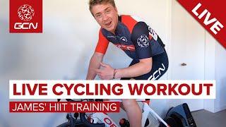 LIVE Cycling Workout | James' Monday Training Session - StayHome & Cycle #WithMe