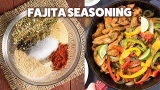 Fajita Seasoning Recipe for PERFECT Fajitas at Home (for Steak, Shrimp or Chicken)