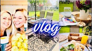 VLOGНовий гриль Оновили Back Yard Зустріч з подругою Нерухомість у США Куряче філе з печерицями