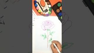 Creative Art Drawing #art #flowers #drawing