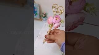 prettiest pen  for order +91 81084 86027 #diy #craftycorner #craft #handmadeseller #youtubepartner
