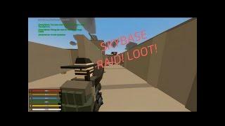 Unturned SkyBase, UnderWater Bases Raids!