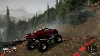 Corvette C8 off-road crawler- snowrunner console mods