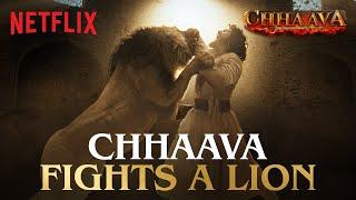 Chhaava’s RAW & LEGENDARY Lion Fight   | Vicky Kaushal | Netflix India