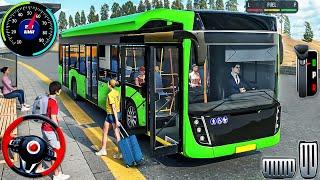 Real Uphill Bus Drive Simulator 3D - Offroad Coach Bus Driving 2025 - Android GamePlay