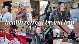 Come on a health retreat brand trip with me!