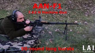 AAN-F1: 50-round long bursts, with slow motion