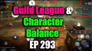 Black Desert Mobile Guild League & Character Balance EP 293