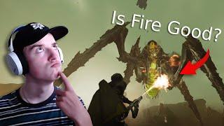 Helldivers 2 - How good is the NEW fire buff (HELLDIVE SOLO)