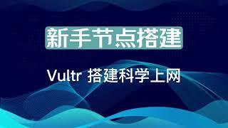 新手节点搭建教程 使用vultr vps 和 x-ui面板搭建科学上网服务器