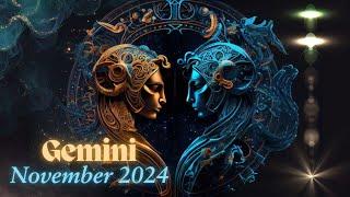 Gemini, This Moves Fast!  November 2024  #geminilovetarot #geminilove #gemini #geminitarot #tarot