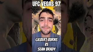 UFC Vegas 97 - Gilbert Burns vs Sean Brady