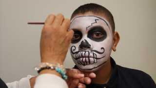 Arizona Daily Star makeup tutorial: Boy Sugar Skull