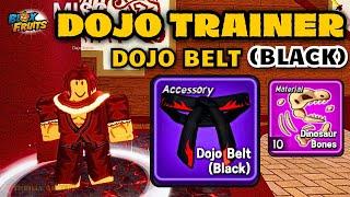 How to get Black Belts, Dojo Trainer (Blox Fruits Dragon Update)