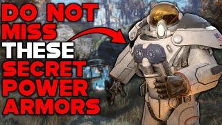 DO NOT MISS THESE SECRET POWER ARMORS IN FALLOUT 4