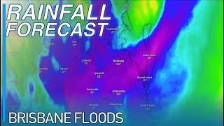 Ex-Cyclone Alfred Lashing Brisbane & Queensland with Heavy Rainfall and Severe Storms