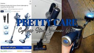 Vlogmas | PRETTYCARE W200 Cordless Stick Vacuum | Unboxing & Review