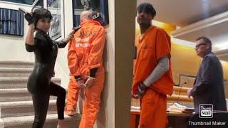 Blueface Dad Dresses Up As A Prisoner Like His Son For Halloween!