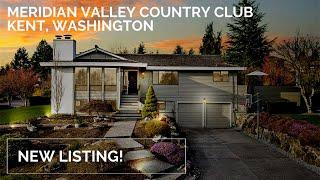 New Listing! Home for Sale in Kent Washington (Meridian Valley Country Club)