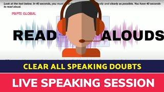 Live Class | PTE Speaking | Clear All Speaking Doubts | PB PTE GLOBAL