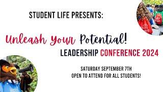 Unleash Your Potential! Leadership Conference 2024! Sign Up Now!