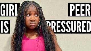 Girl PEER PRESSURES Her FRIENDS, She Learns Her Lesson (FULL MOVIE)