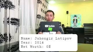 Name: Jahongir Latipov Year: 2022Net Worth: 1 000 000 $