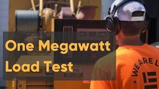 One Megawatt CAT Generator Load Test!