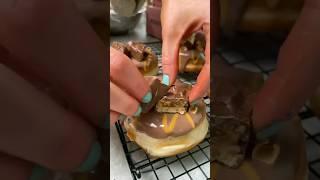 Snickers Gervais Donut at Doughnut Time Uk London #shorts #donuts