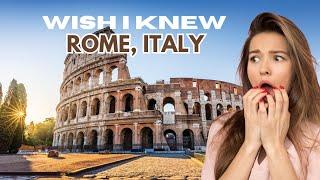 Rome, Italy Travel Guide 2024: 16 Essential Tips I Wish I Knew Before Visiting