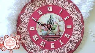 Designer watches. How to make. Decoupage