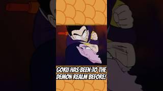 The FIRST Time Goku was in the Demon Realm Before Dragon Ball Daima!  #dbz #dragonball #goku