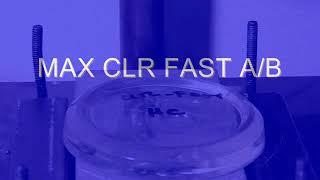 SUPER TOUGH CRYSTAL CLEAR EPOXY RESIN  -DYNATUP IMPACT RESISTANCE TEST OF MAX CLR A/B