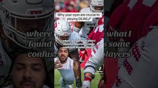 Why your eyes are crucial to play dline #dline #footballplayers #highschoolfootball #collegefootball