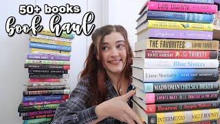 a big book haul ️‍ (50+ new books!!!)