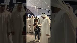 Sheikh Mohammed Bin Rashid Dubai King With Young Photographer #fazza #hhshkmohd #faz3 #sheikhhamdan